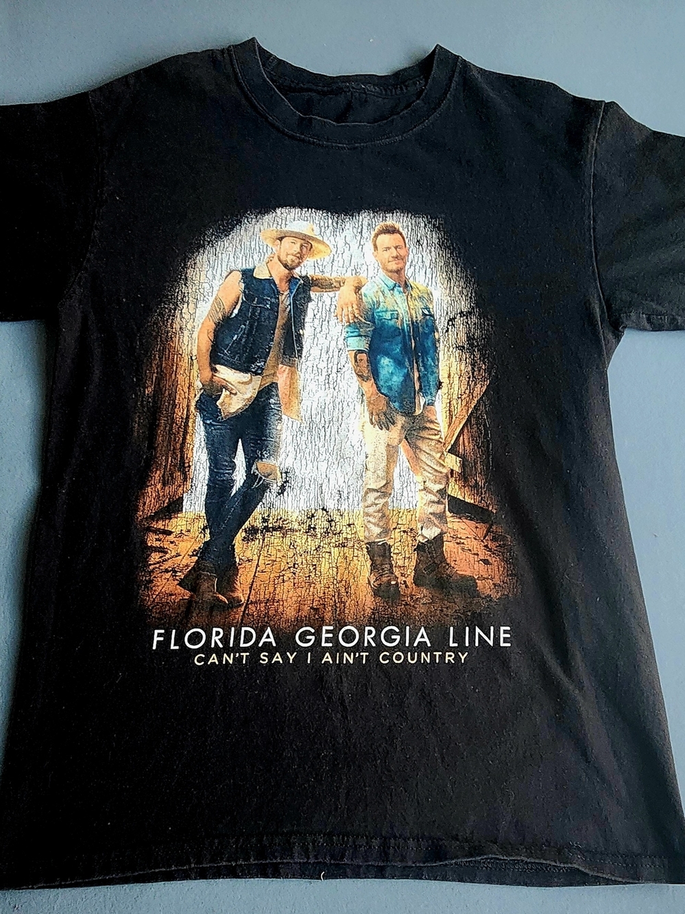 Florida Georgia Line Tour Graphic Tee Black Size Small